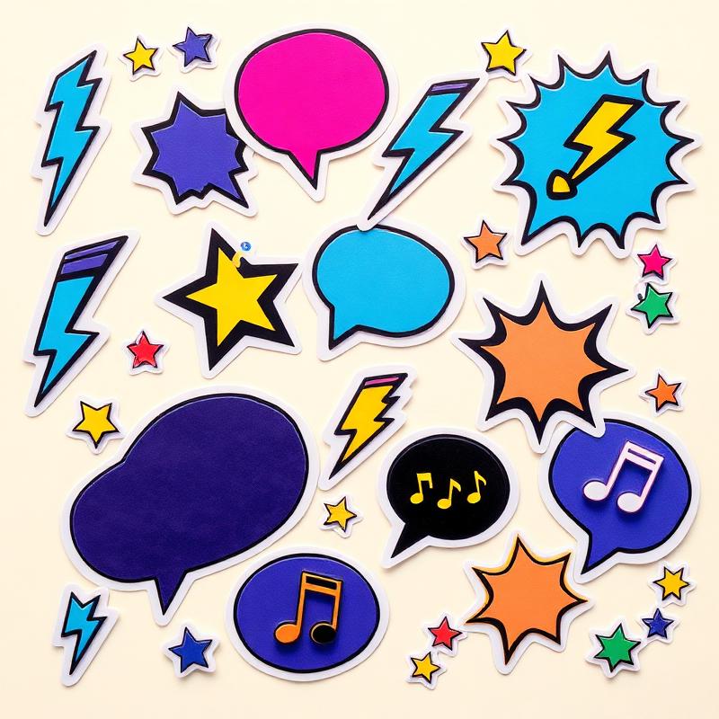 Pop-Art Sticker Pack